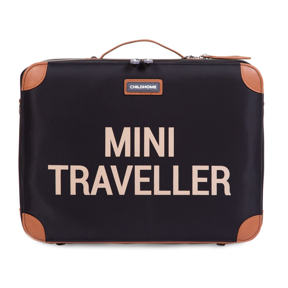 Βαλίτσα Childhome Mini Traveller Black/Gold