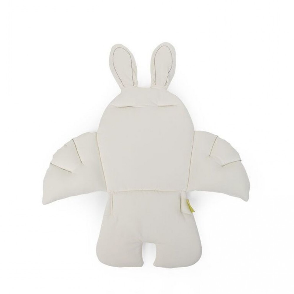 Μαξιλαράκι Καρέκλας Φαγητού Childhome RABBIT Jersey White